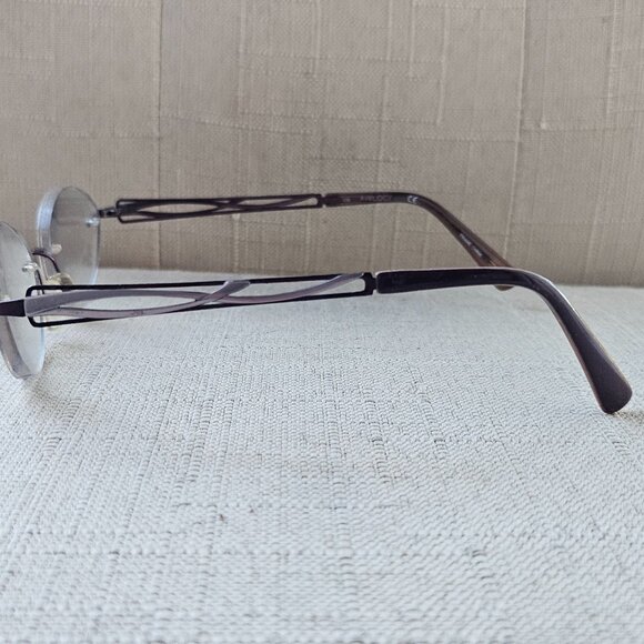 Airlock Ladies Glasses Frame Rimless Eyeglasses INFINITY 200 49p[18 135 Eye Wear - Picture 8 of 12